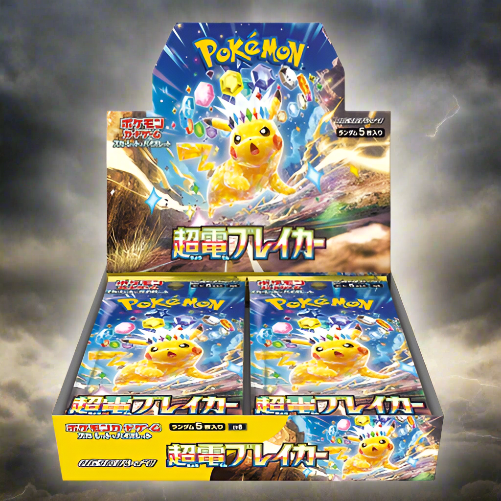 pokemon japanese super electric breaker booster box Pokémon TCG Japan: Super Electric Breaker Booster Box – PokePlugZa