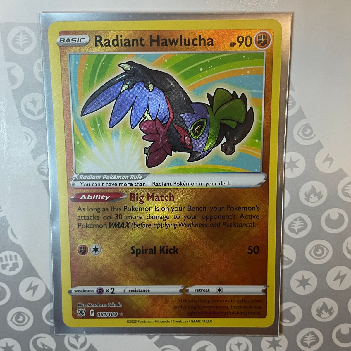 Radiant Hawlucha 081/189 – PokePlugZa