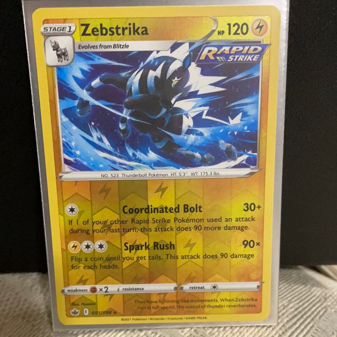 zebstrika pokemon card value Zebstrika Reverse Holo 051/198 – PokePlugZa