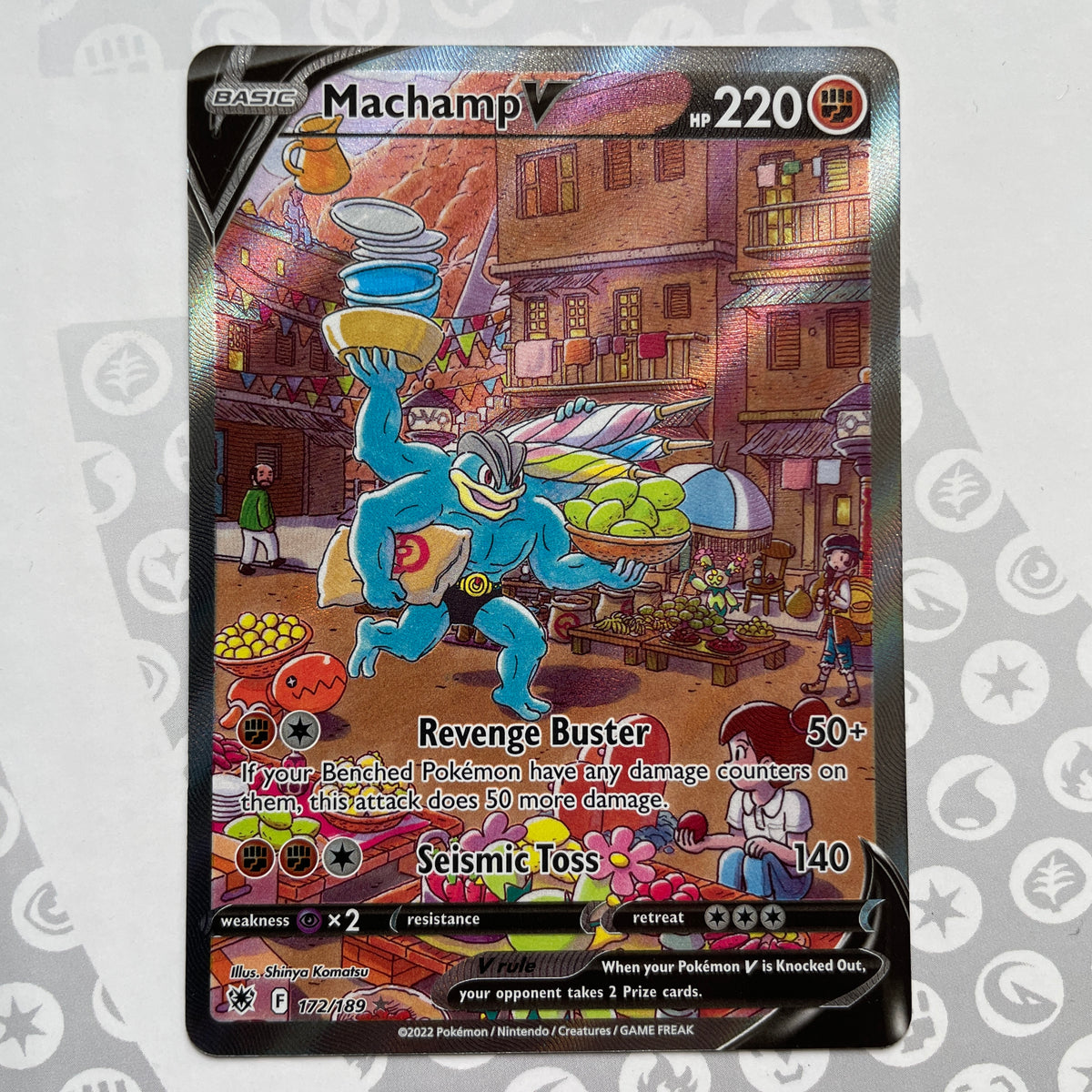 Machamp V Alt Art 172/189 – PokePlugZa