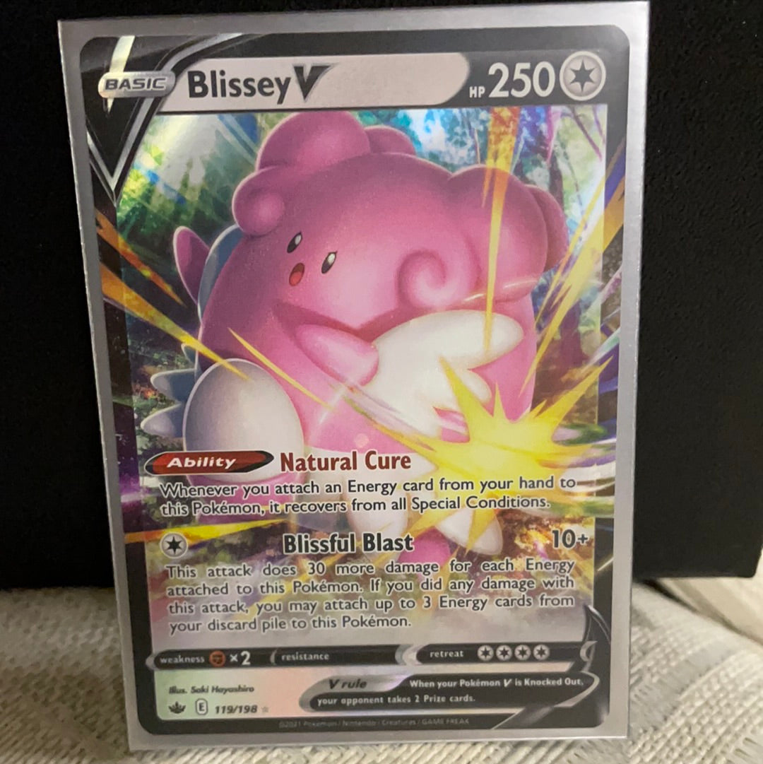 Blissey V 119/198 PokePlugZa Blissey V 119/198 PokePlugZa