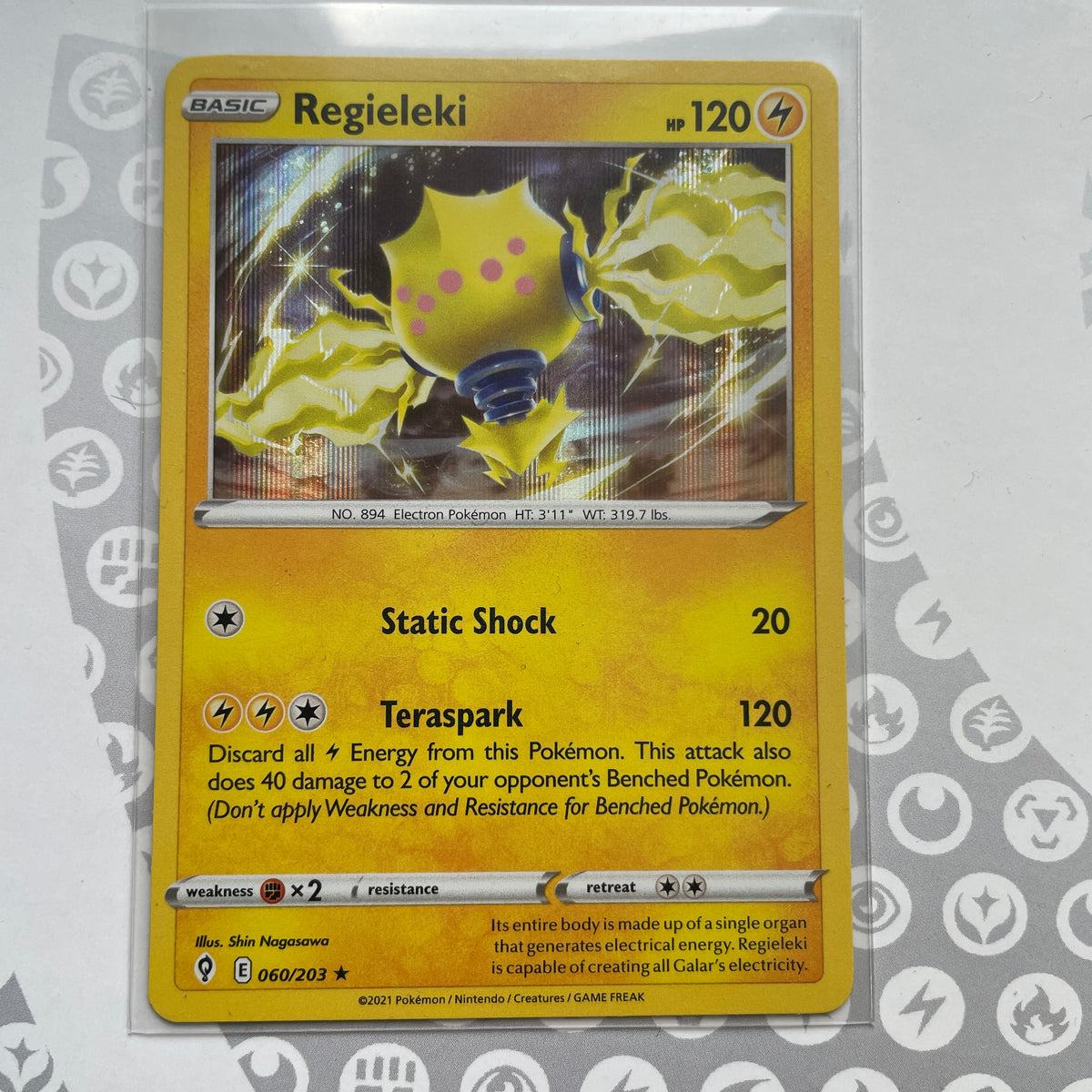 Regieleki holo 060//203 PokePlugZa
