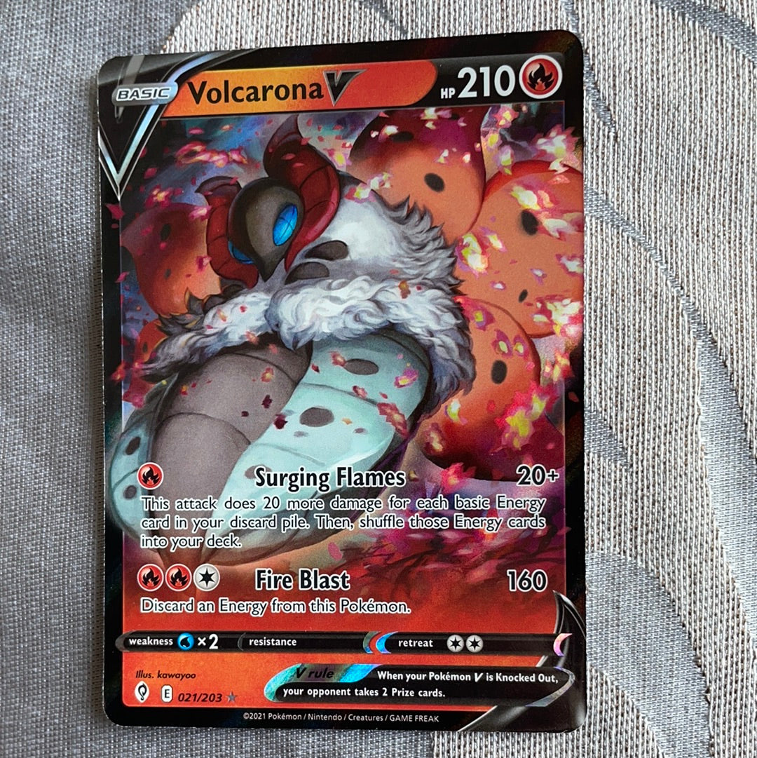 volcarona pokemon card price Volcarona V 021 – PokePlugZa