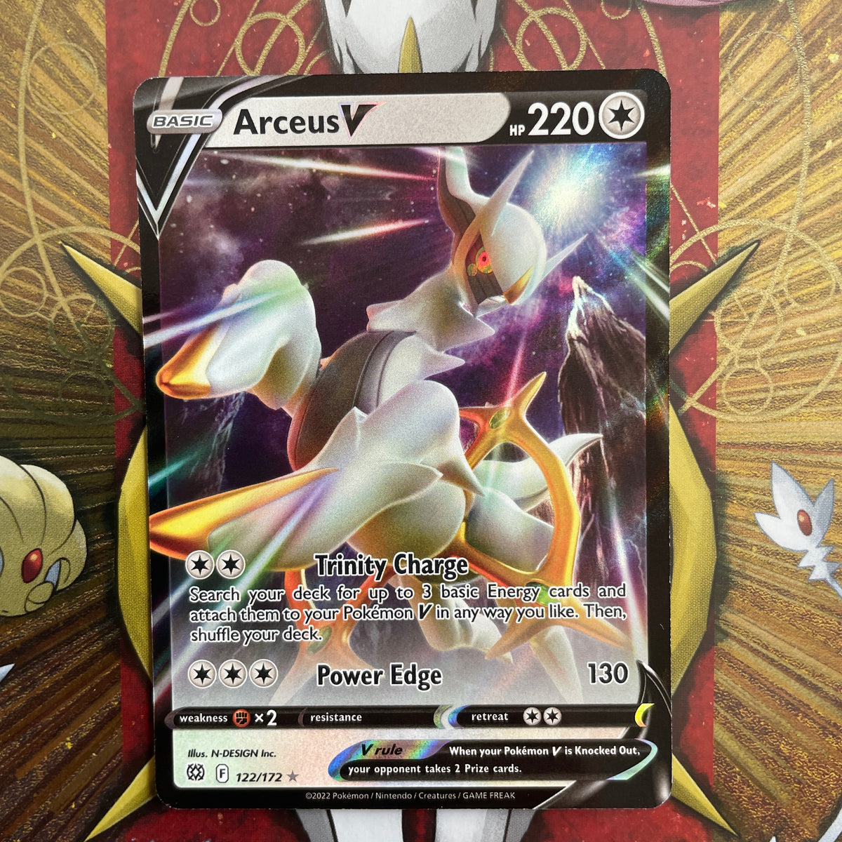 Arceus V 122/172 – PokePlugZa