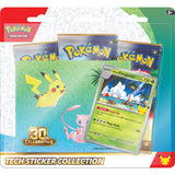 Pokémon 30th Celebration: Tech Sticker Collection