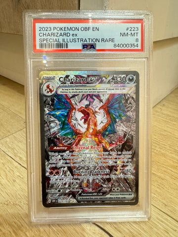 PSA 8 Charizard EX 223