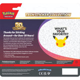 Pokémon 30th Celebration: Tech Sticker Collection