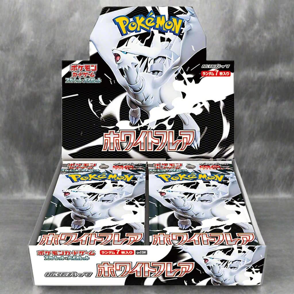 Pokmon TCG Japan: White Flare Booster Box PokePlugZa Pokmon TCG Japan: White Flare Booster Box PokePlugZa