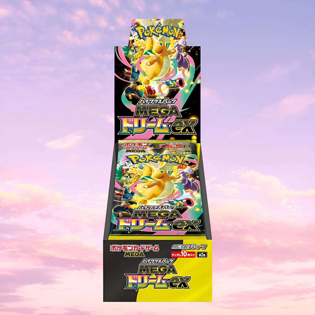 PREORDER | Pokmon TCG Japan: High-Class Mega Dream EX Booster Box PokePlugZa PREORDER | Pokmon TCG Japan: High-Class Mega Dream EX Booster Box PokePlugZa