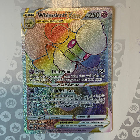 Whimsicott Vstar Rainbow 175/172