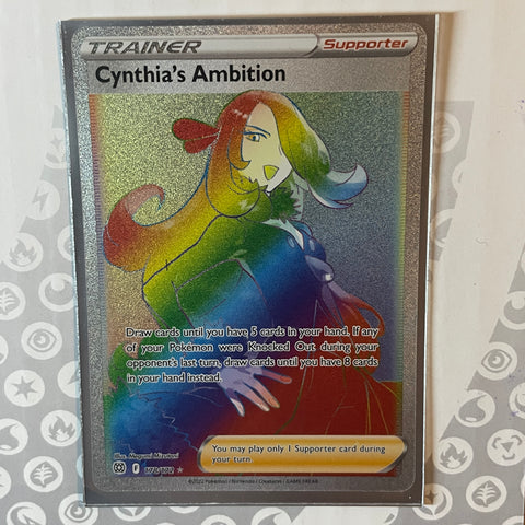 Cynthia's Ambition Rainbow 178/172