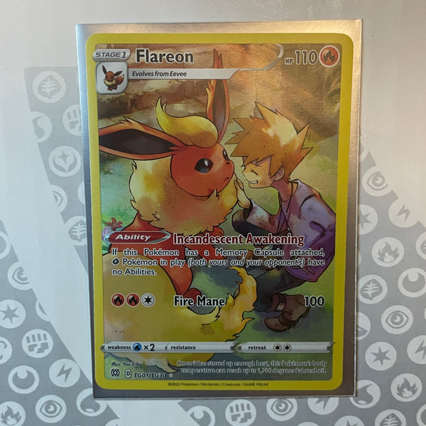 pokemon tcg brilliant stars tg01 tg30 flareon card Flareon TG01/TG30 – PokePlugZa