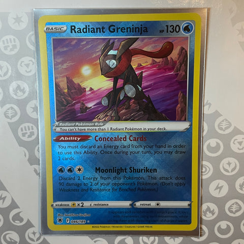 Radiant Greninja 046/189