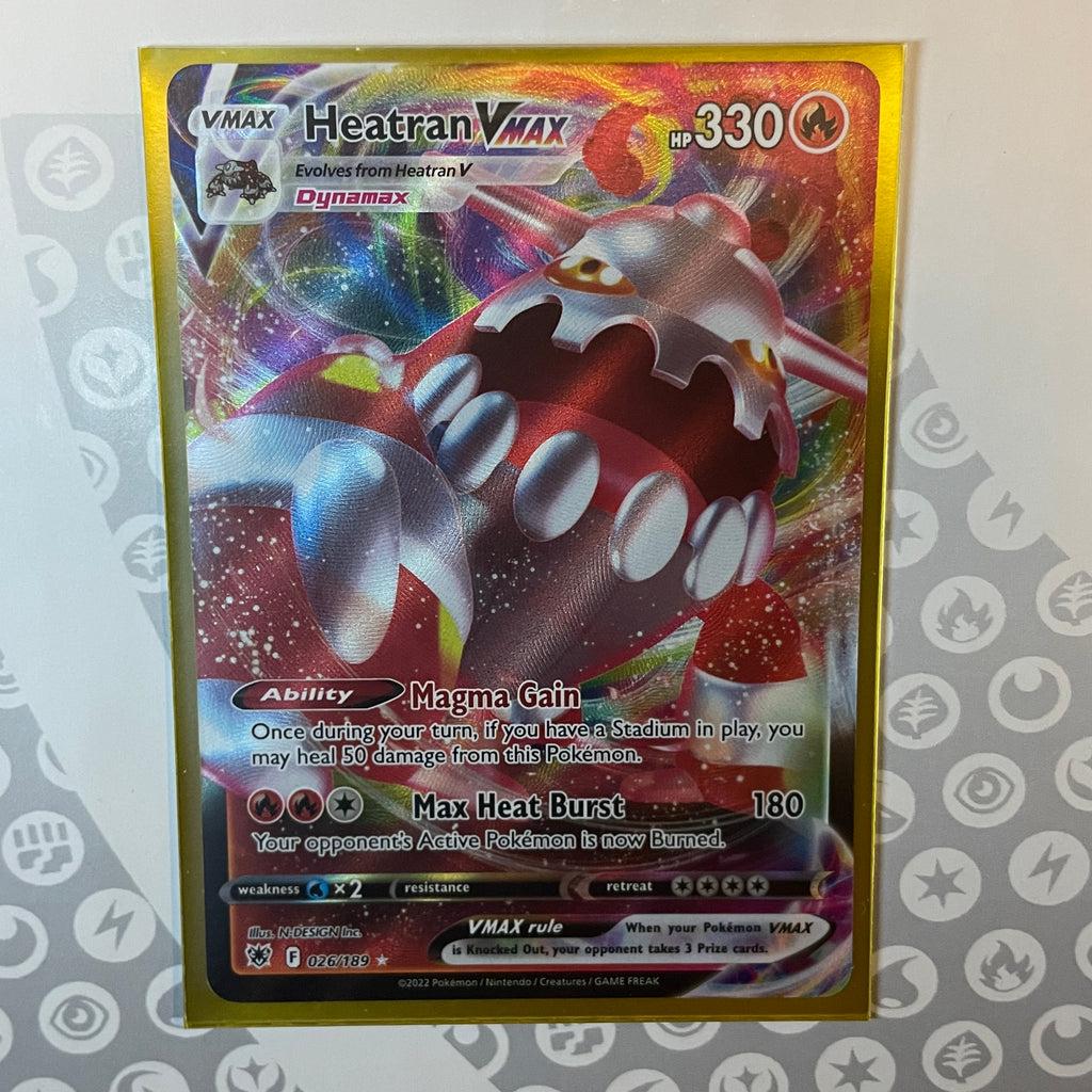 Heatran Vmax 026/189 PokePlugZa Heatran Vmax 026/189 PokePlugZa