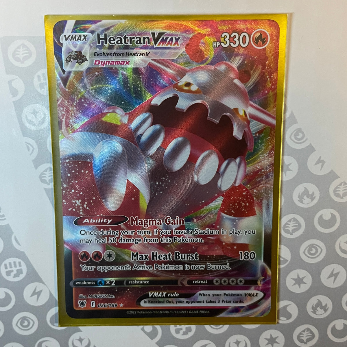 Heatran Vmax 026/189 – PokePlugZa