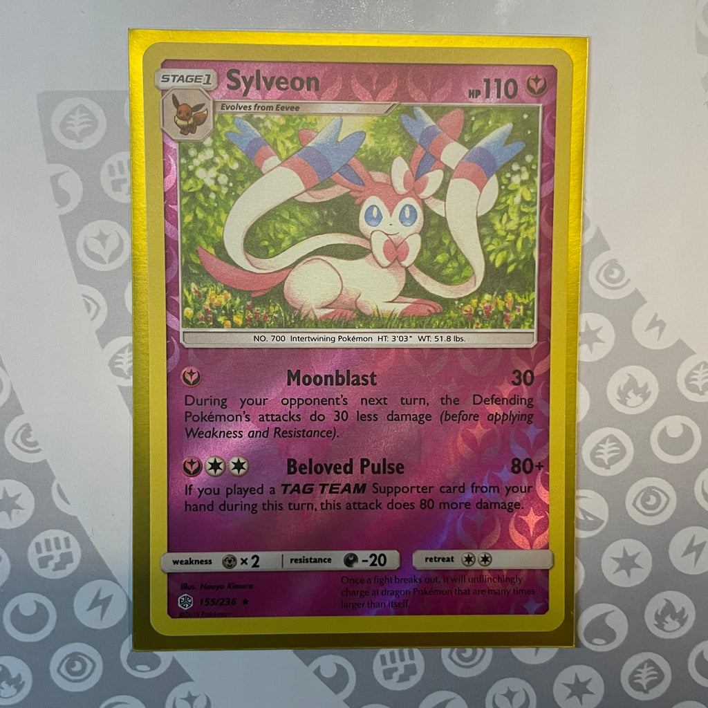 Sylveon Reverse holo 155/236 PokePlugZa Sylveon Reverse holo 155/236 PokePlugZa