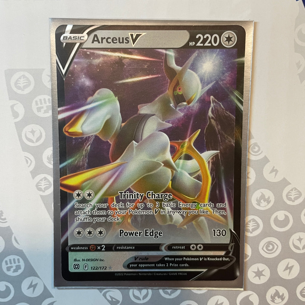 Arceus V 122/172 – PokePlugZa