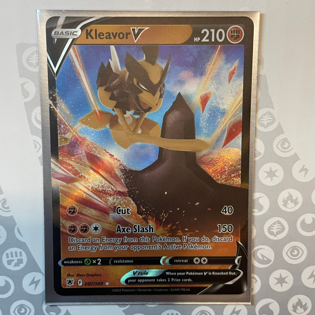 Kleavor V 087/189 PokePlugZa Kleavor V 087/189 PokePlugZa