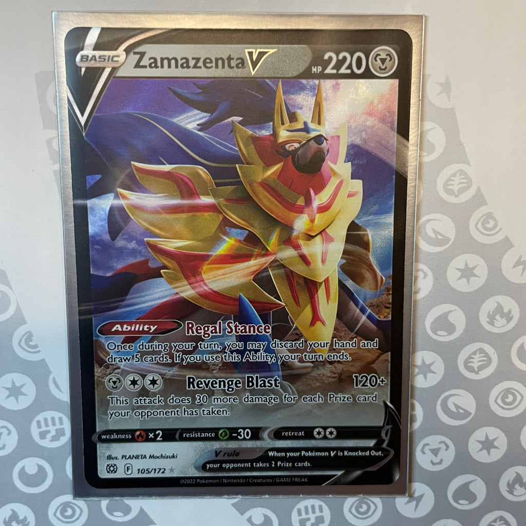 Zamazenta V 105/172 PokePlugZa Zamazenta V 105/172 PokePlugZa