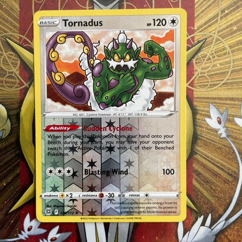 Tornadus reverse holo 126/172