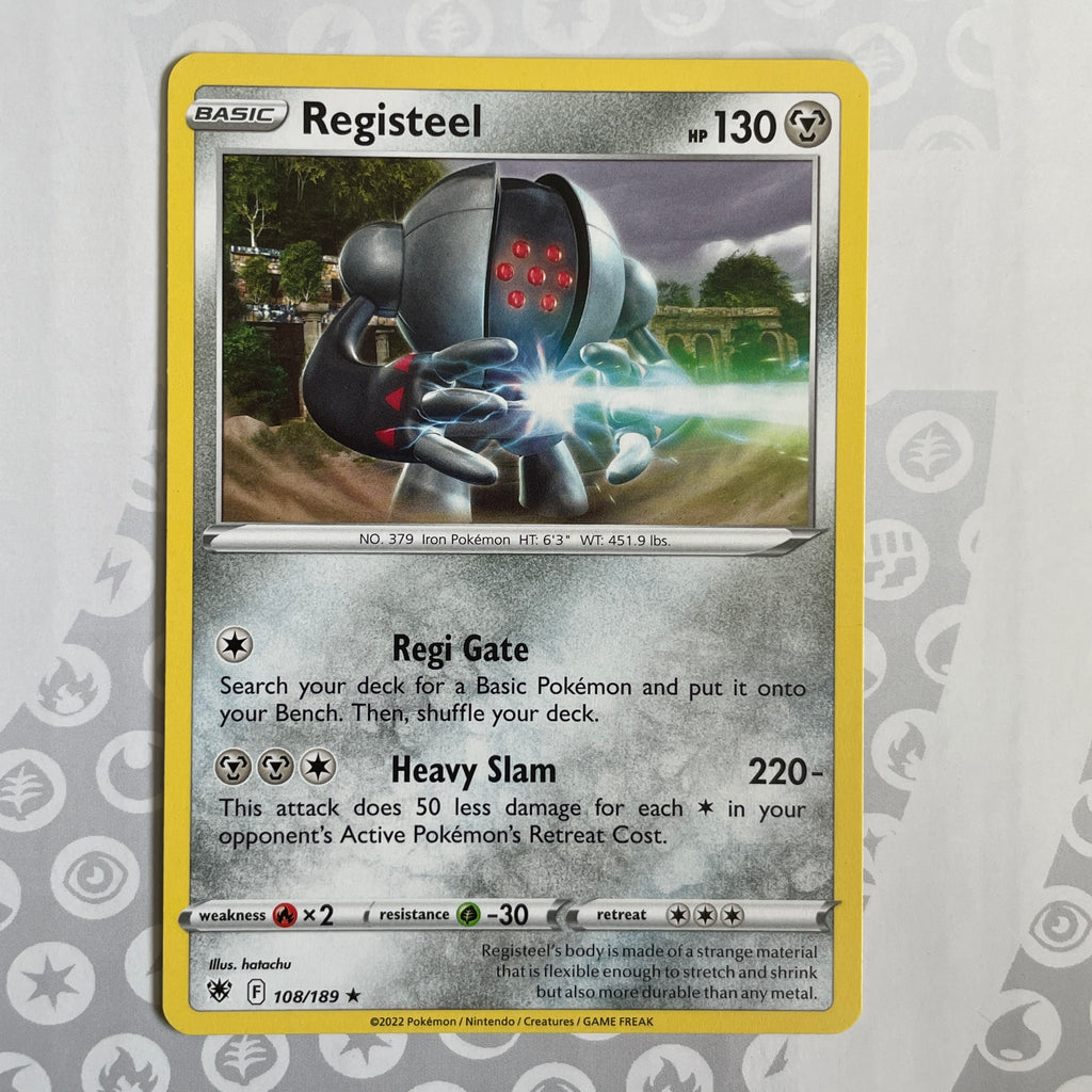 Registeel 108/189 PokePlugZa Registeel 108/189 PokePlugZa