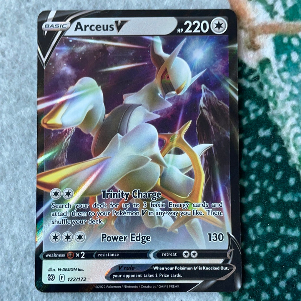 Arceus V 122/172 – PokePlugZa