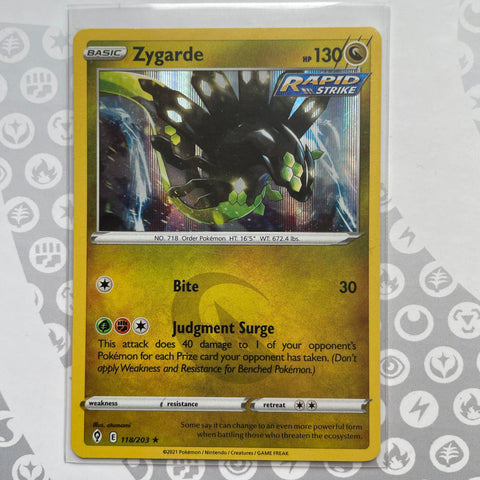 Zygarde holo 118//203