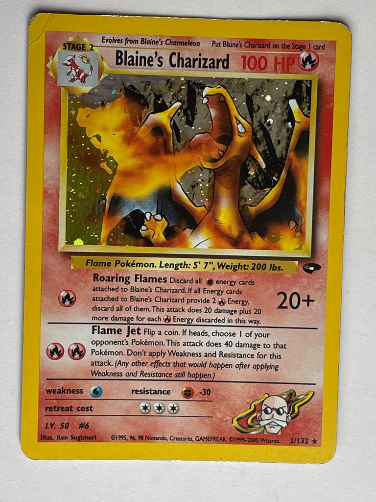 Blaine’s Charizard 2/132 PokePlugZa