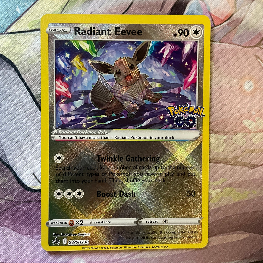 radiant eevee pokemon go card price Radiant Eevee SWSH230 – PokePlugZa