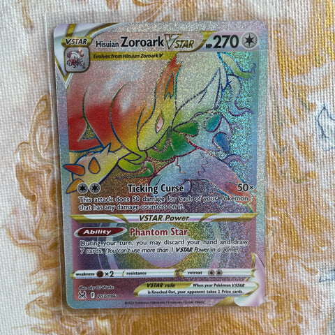 Hisuian Zoroark VSTAR 203/196