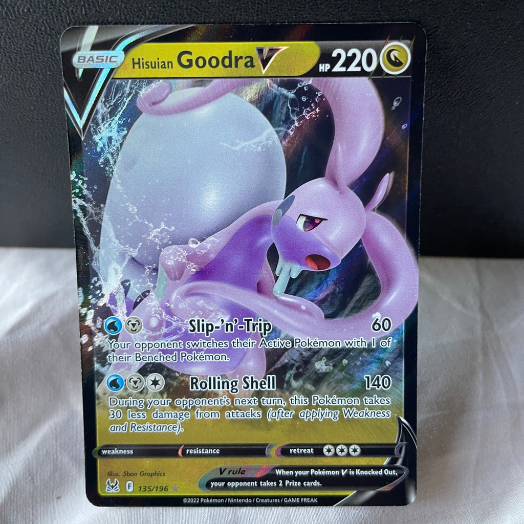 Hisuian Goodra V 135 – PokePlugZa