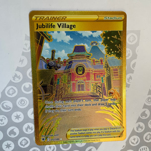 jubilife village pokemon card gold Sell (Secret) (Holo) - If they do Jubilife Village Gold 212/189
