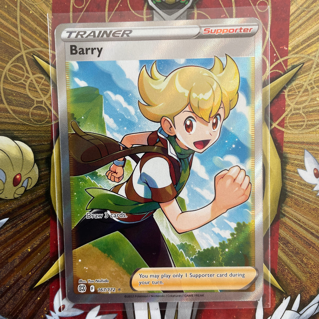 Barry Full Art 167/172 PokePlugZa Barry Full Art 167/172 PokePlugZa