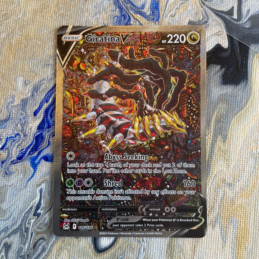 pokemon card value giratina v Giratina V 186/196 – PokePlugZa