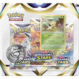 Pokémon TCG - Brilliant Stars 3-Pack Blister