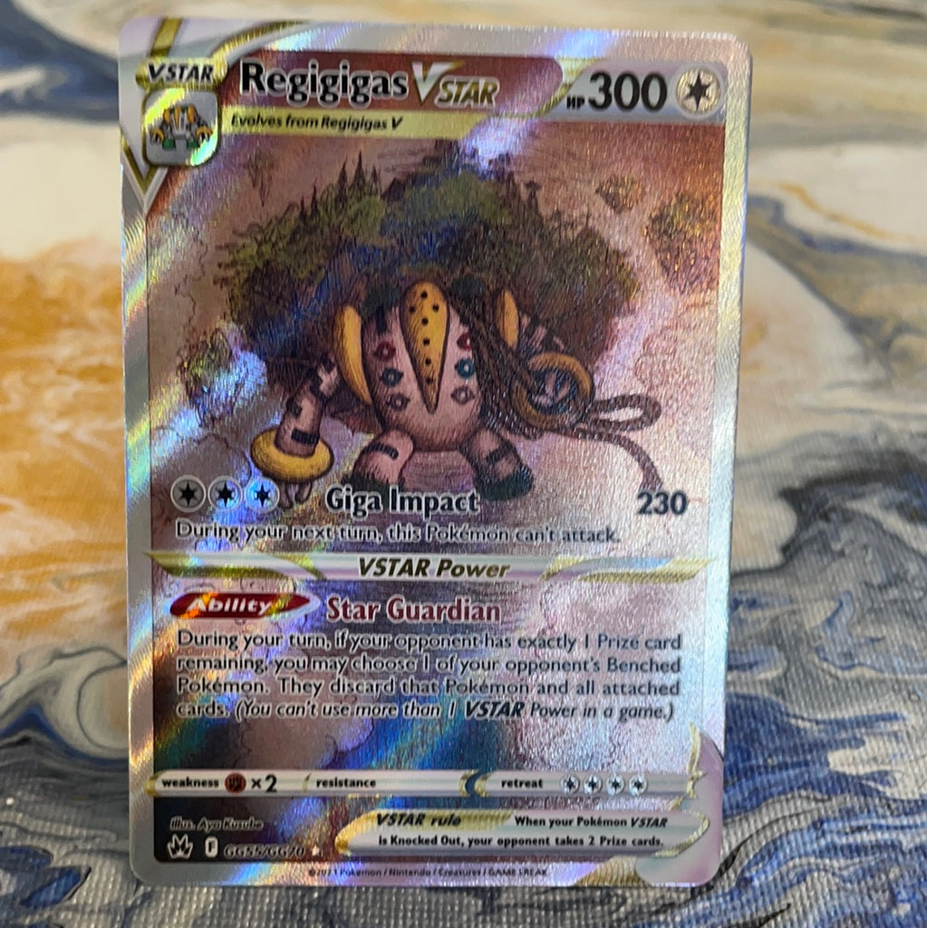 regigigas vstar pokemon card Regigigas VSTAR GG55 – PokePlugZa