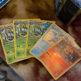 Samurott Cracked Ice Holo, Emboar Reverse holo and Serperior holo, cracked ice and non holo