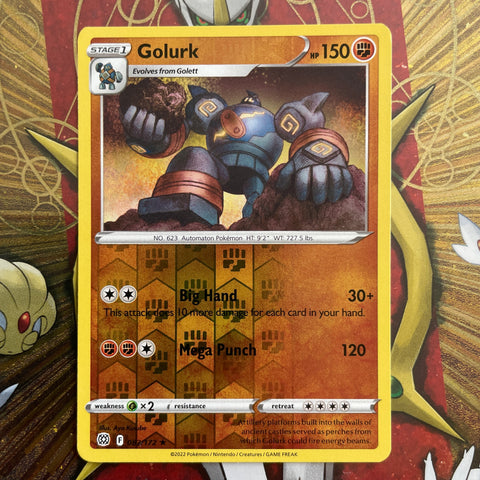 Golurk reverse holo 083/172