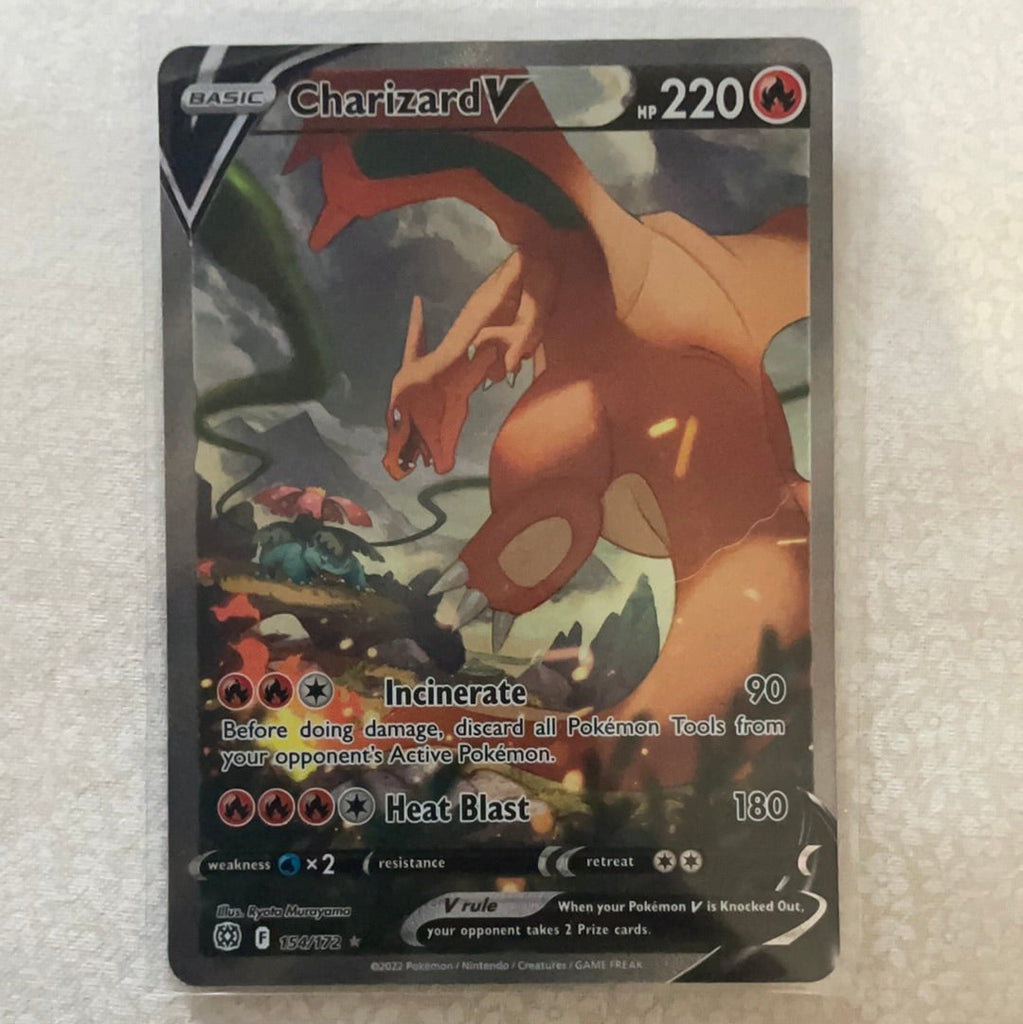 Charizard V Alt Art 154/172 PokePlugZa Charizard V Alt Art 154/172 PokePlugZa
