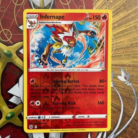 Infernape reverse holo 026/172