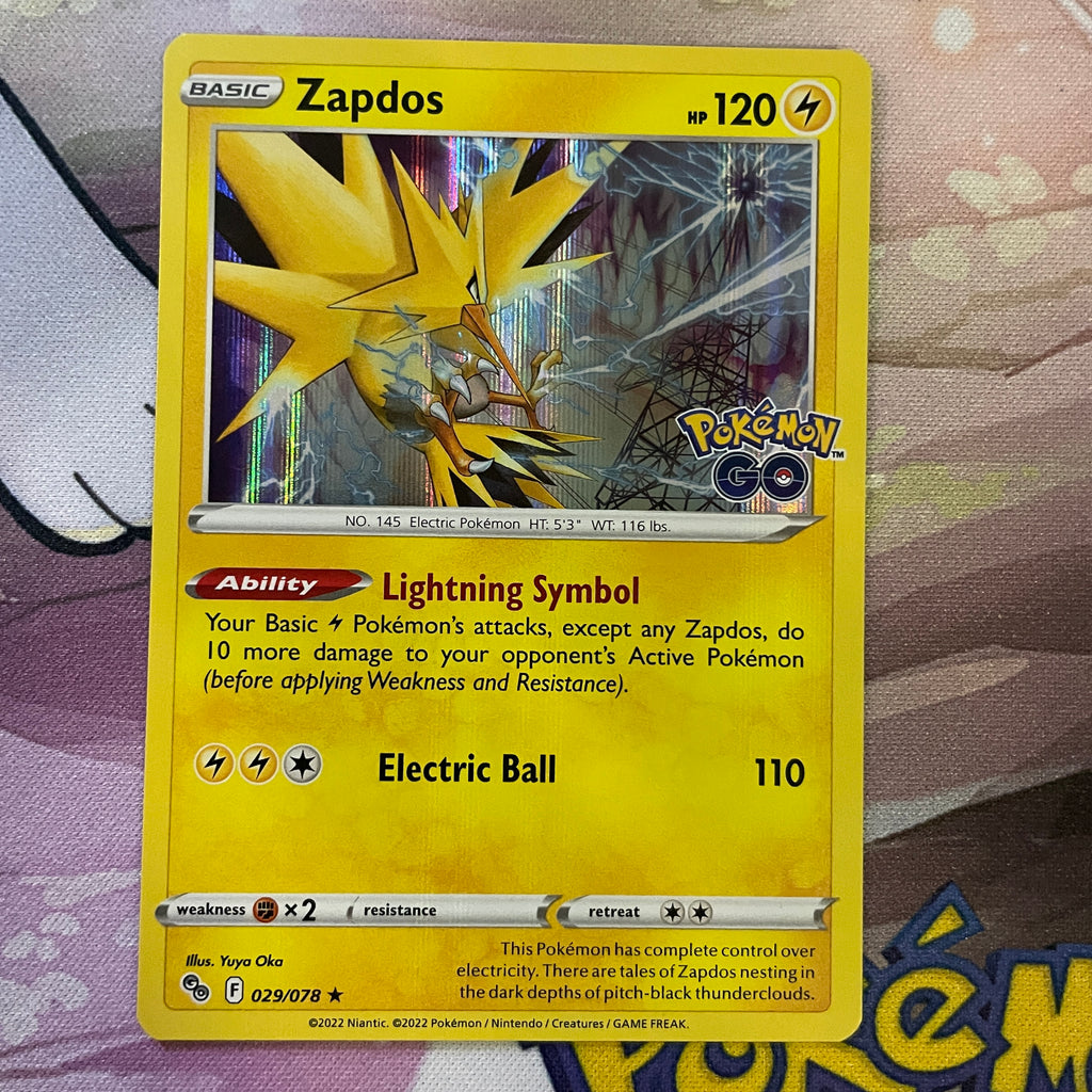 Zapdos Holo 029 PokePlugZa Zapdos Holo 029 PokePlugZa
