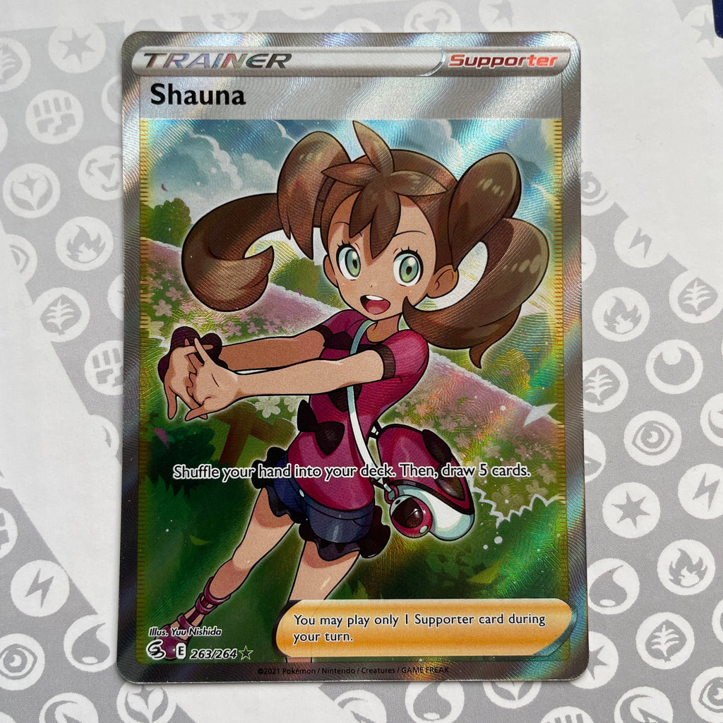 pokemon shauna card Shauna Full Art 263:264 – PokePlugZa