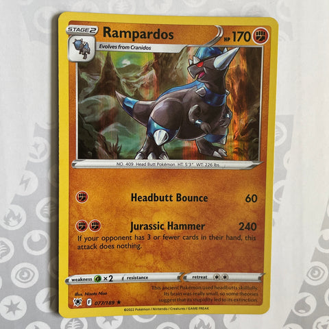 Rampardos holo 077/189